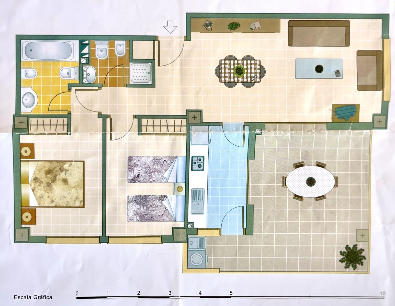 Ático de 2 habitaciones en Oropesa  en venta con piscina garaje - 214.000 € (Ref: 10174331)