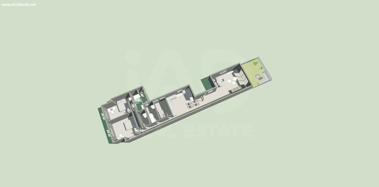 Ático de 3 habitaciones en Barcelona ciudad en venta - 749.000 € (Ref: 10174850)