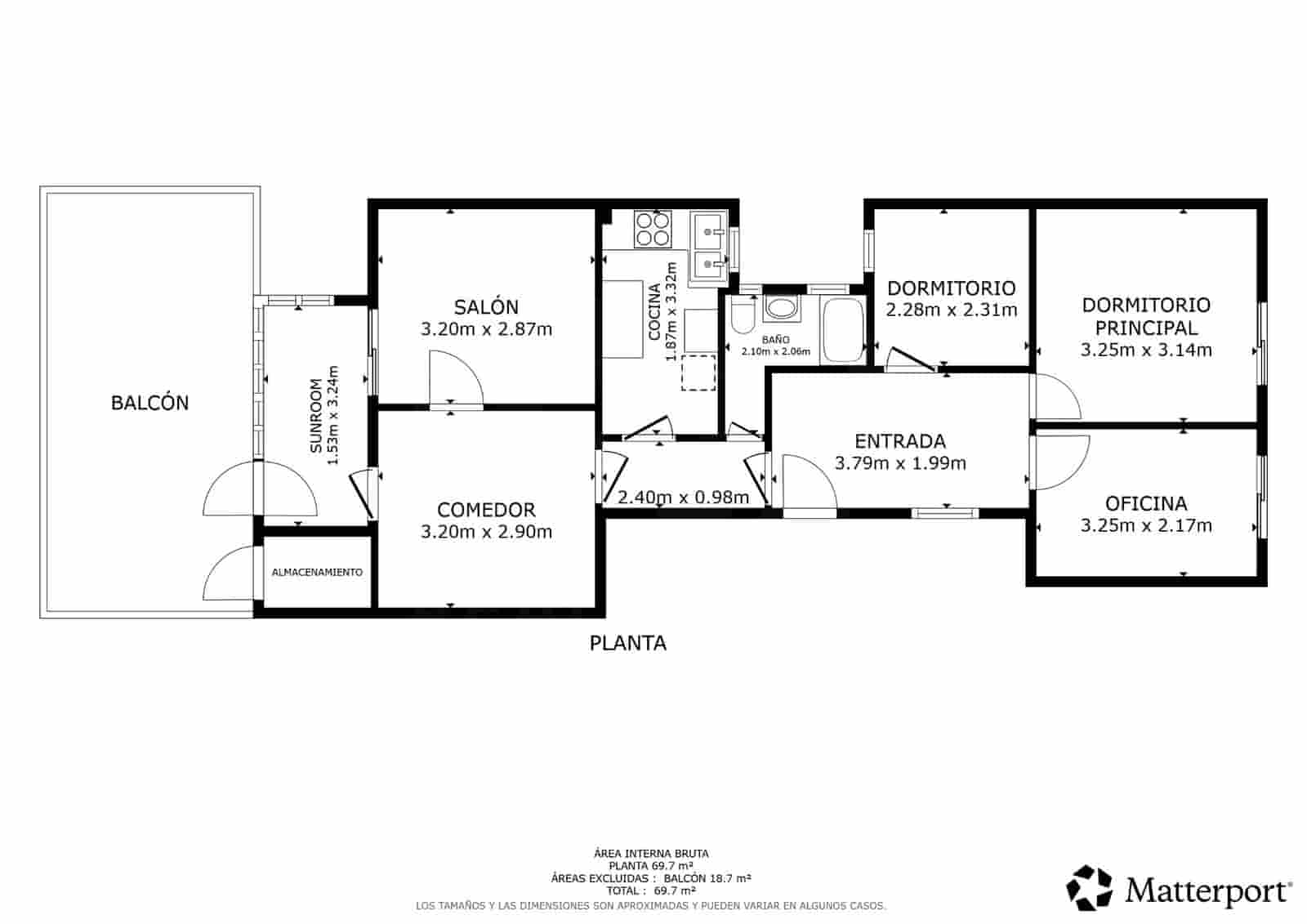 Apartamento de 4 habitaciones en Barcelona ciudad en venta - 469.000 € (Ref: 10176211)