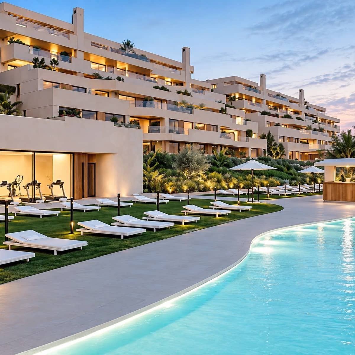 3 soveværelse Penthouse til salg i La Alcaidesa med swimmingpool garage - € 859.500 (Ref: 10176223)