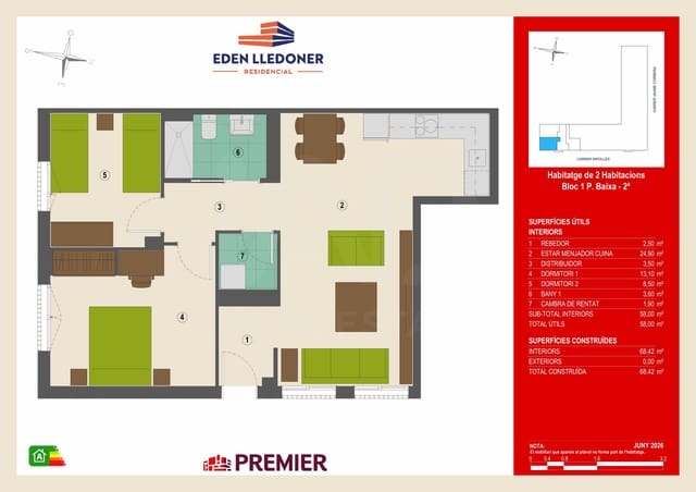 3 bedroom Apartment for sale in Granollers with garage - € 352,000 (Ref: 10176239)