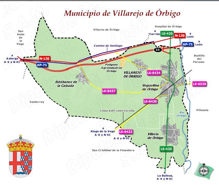 Casa de 6 habitaciones en Veguellina de Orbigo en venta con garaje - 109.900 € (Ref: 10176248)