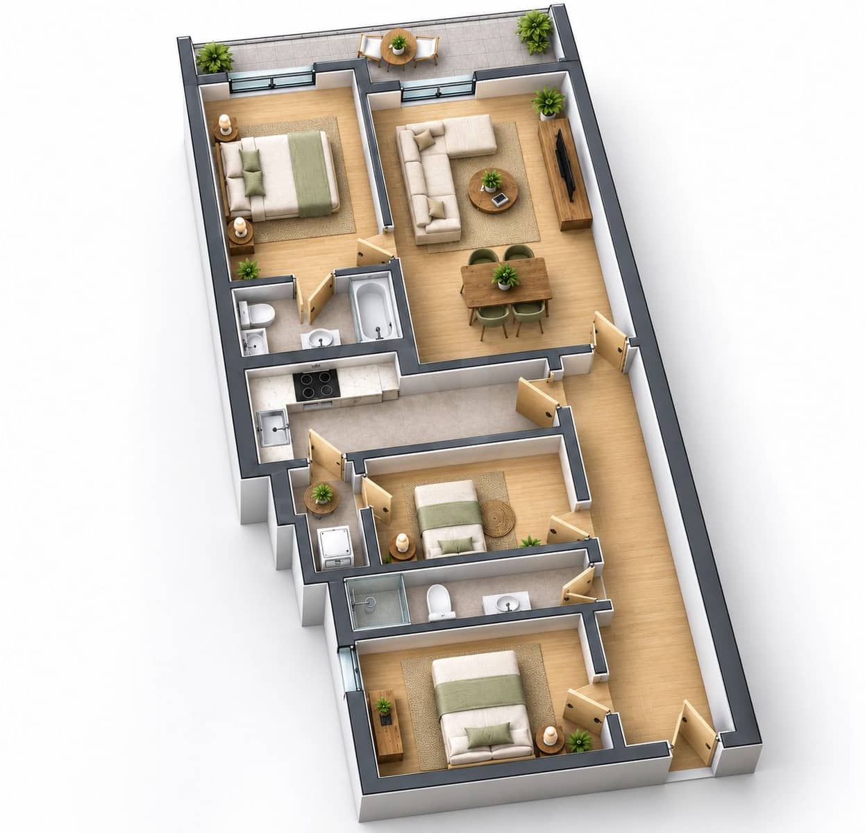 3 soveværelse Lejlighed til salg i Barcelona by - € 650.000 (Ref: 10179740)