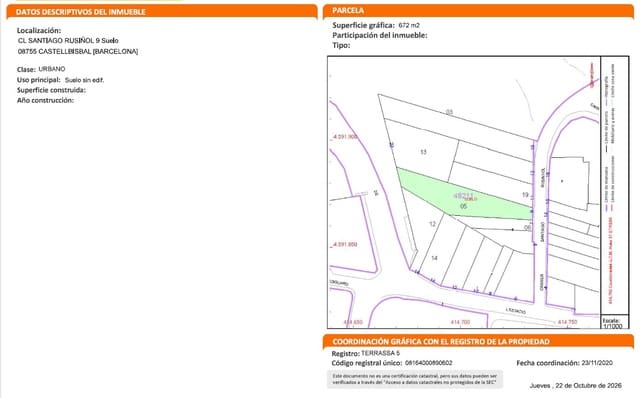 Terreno Non Edificato in vendita in Castellbisbal - 571.000 € (Rif: 10182396)