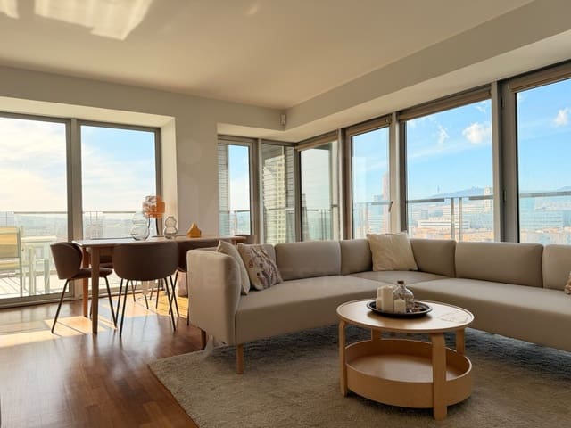 3 soveværelse Lejlighed til leje i Diagonal Mar i El Front Marítim del Poblenou, Barcelona by med swimmingpool garage - € 3.600 (Ref: 10182400)
