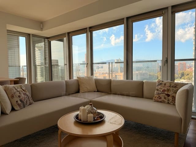 3 soveværelse Lejlighed til leje i Diagonal Mar i El Front Marítim del Poblenou, Barcelona by med swimmingpool garage - € 3.600 (Ref: 10182400)