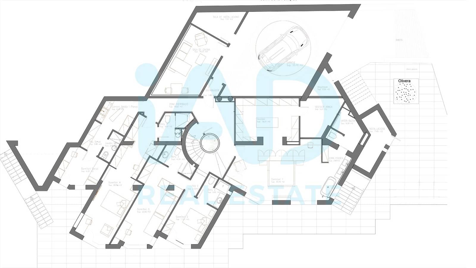 Byhus til salg i Premia de Dalt med swimmingpool garage - € 2.980.000 (Ref: 10186072)