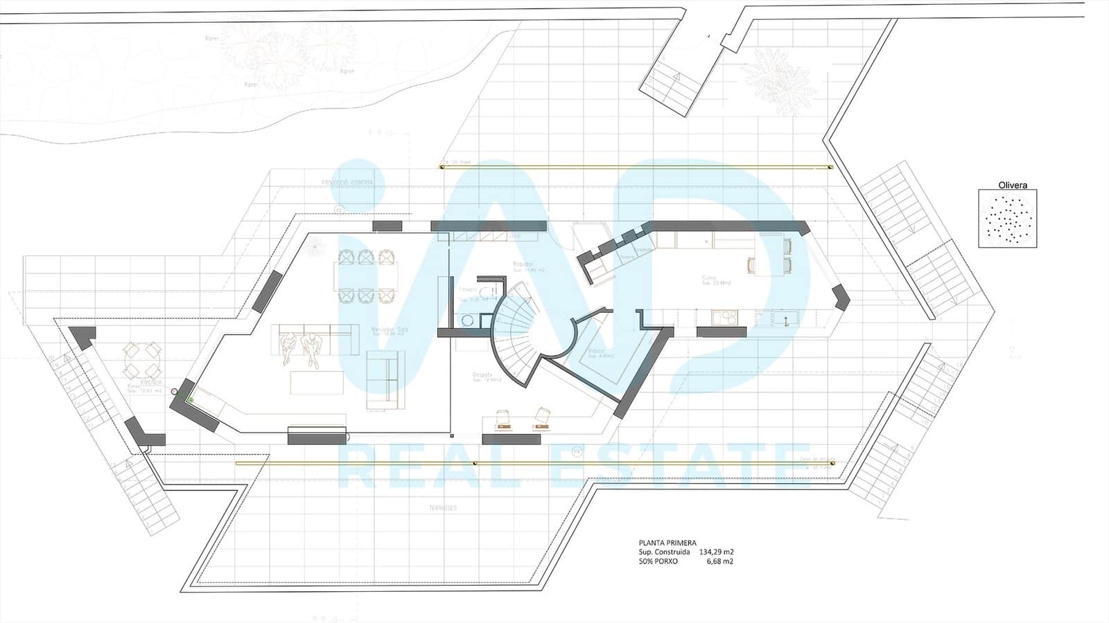 Byhus til salg i Premia de Dalt med swimmingpool garage - € 2.980.000 (Ref: 10186072)
