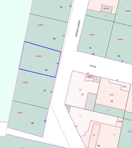 Tontti myytävänä paikassa La Puebla de Montalbán - 62 500 € (Ref: 10186311)