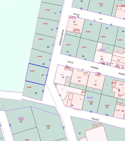Tontti myytävänä paikassa La Puebla de Montalbán - 62 500 € (Ref: 10186311)