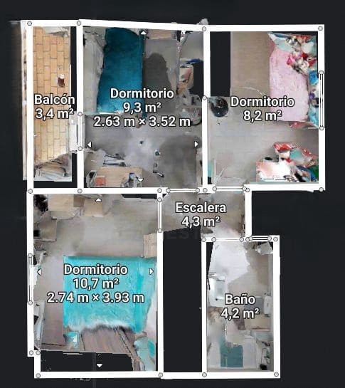 4 sovrum Hus till salu i Sevilla stad - 149 000 € (Ref: 9987386)