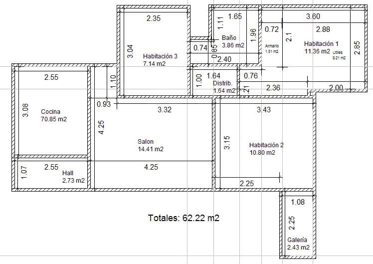 3 sovrum Lägenhet till salu i Valladolid stad - 143 900 € (Ref: 9987421)