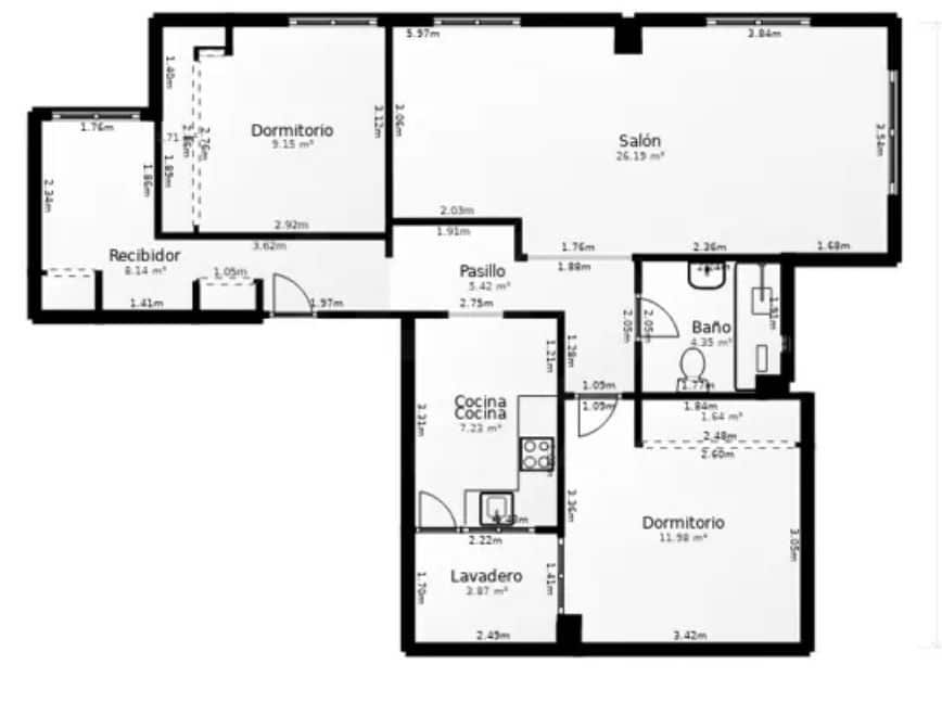 3 soverom Penthouse til salgs i Castello de la Plana - € 275 000 (Ref: 9987450)