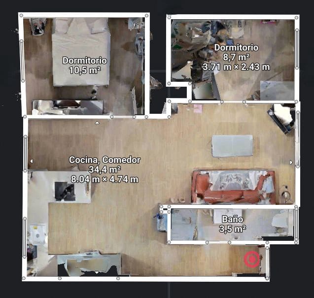 2 bedroom Apartment for sale in Cadiz city - € 226,100 (Ref: 9987455)