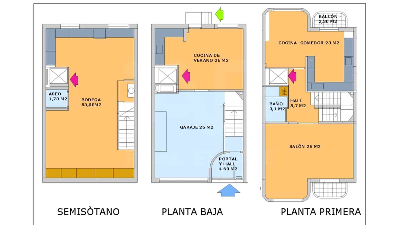 4 chambre Villa/Maison Mitoyenne à vendre à Arnedo avec piscine garage - 425 000 € (Ref: 9987459)