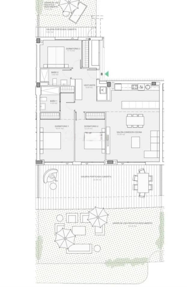 3 Zimmer Apartment zu verkaufen in Cadiz Stadt mit Pool Garage - 695.000 € (Ref: 9987493)