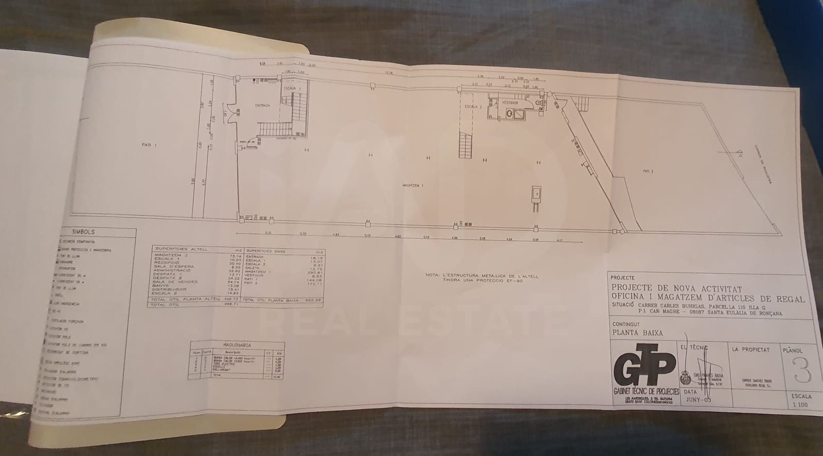 Erhverv til salg i Santa Eulalia de Roncana med garage - € 444.000 (Ref: 9987557)