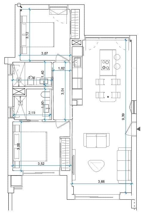2 soverom Leilighet til salgs i Alicante by med svømmebasseng garasje - € 379 900 (Ref: 9987605)