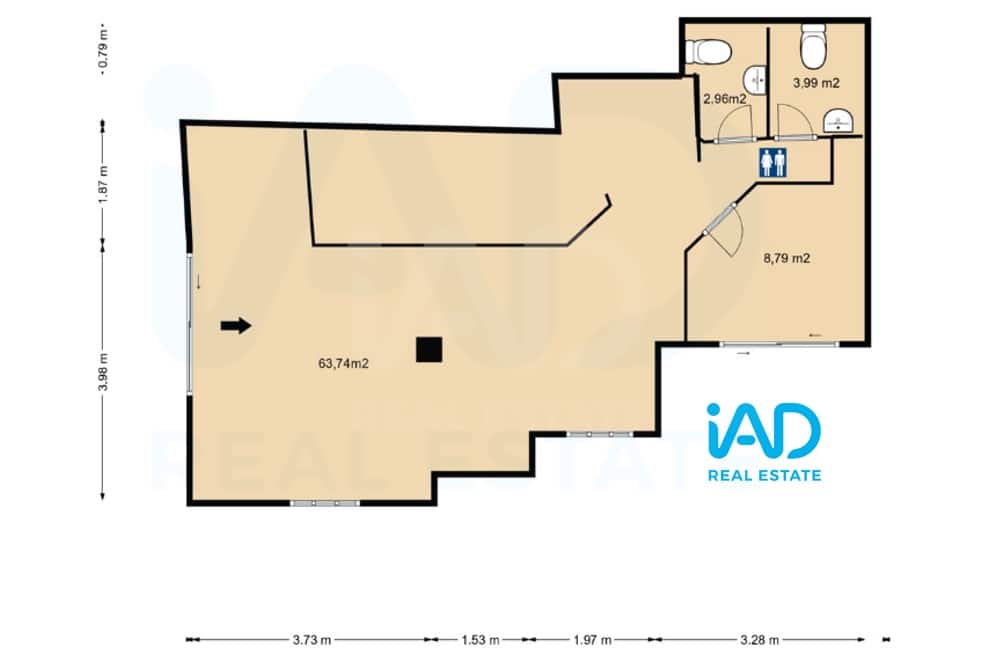 Gewerbe zu verkaufen in Barcelona Stadt - 225.000 € (Ref: 9987607)