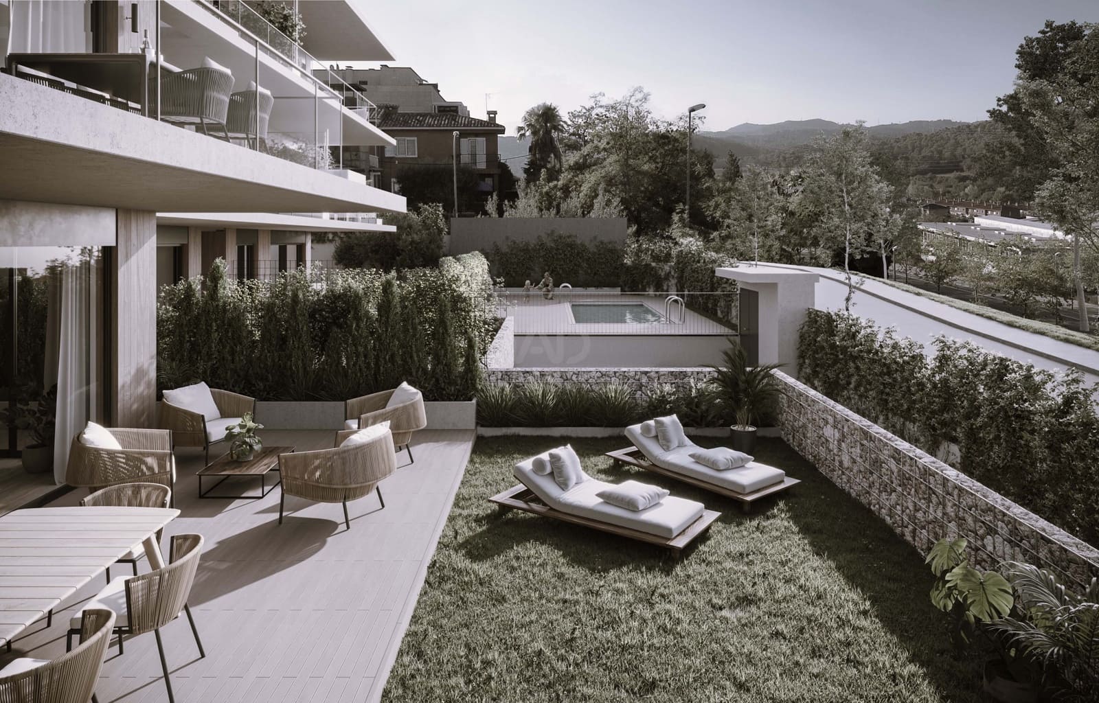 3 slaapkamer Appartement te koop in Cerdanyola del Valles met zwembad garage - € 605.000 (Ref: 9987629)