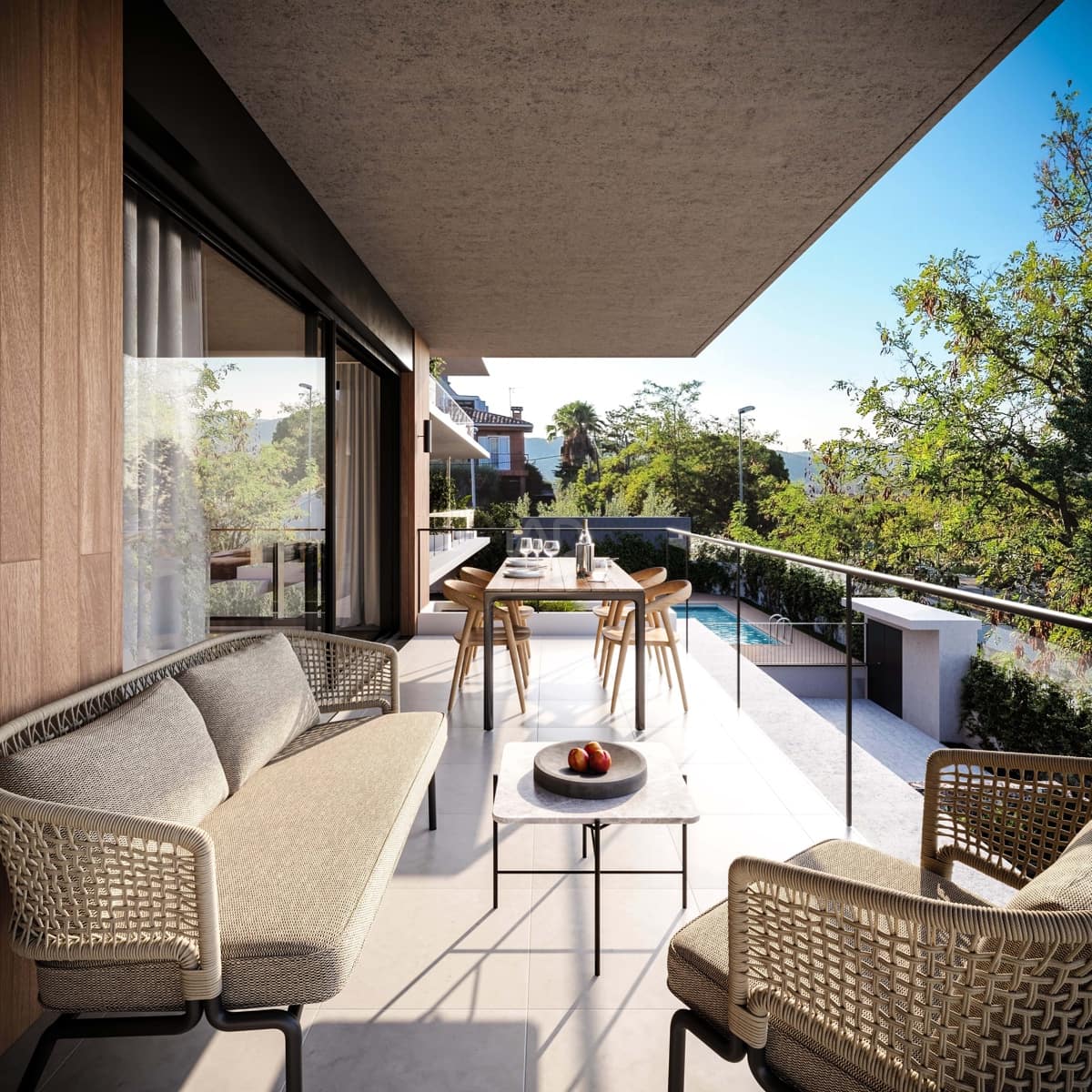 3 slaapkamer Appartement te koop in Cerdanyola del Valles met zwembad garage - € 605.000 (Ref: 9987629)