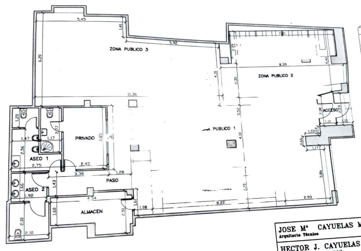 Comercial para venda em Alicante cidade - 350 000 € (Ref: 9987691)