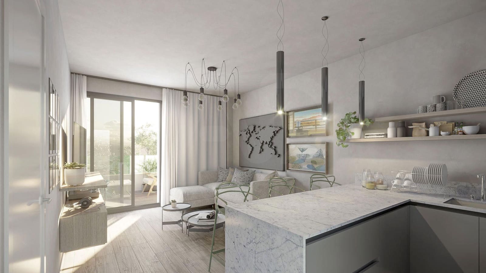 3 soveværelse Lejlighed til salg i Las Lagunas de Mijas med swimmingpool garage - € 399.000 (Ref: 9987744)