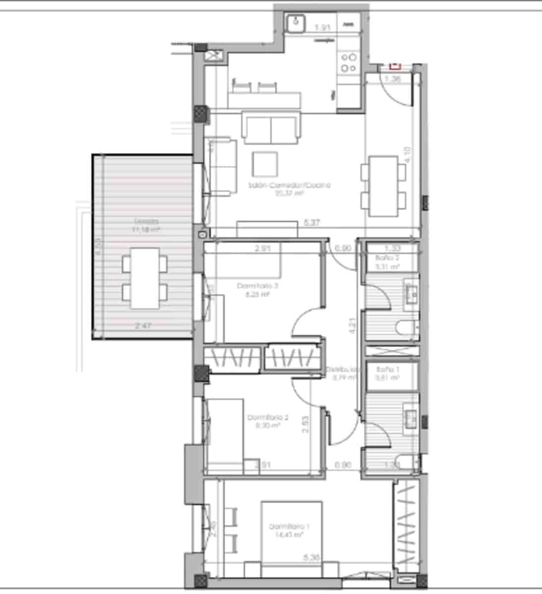 3 soveværelse Lejlighed til salg i Las Lagunas de Mijas med swimmingpool garage - € 399.000 (Ref: 9987744)