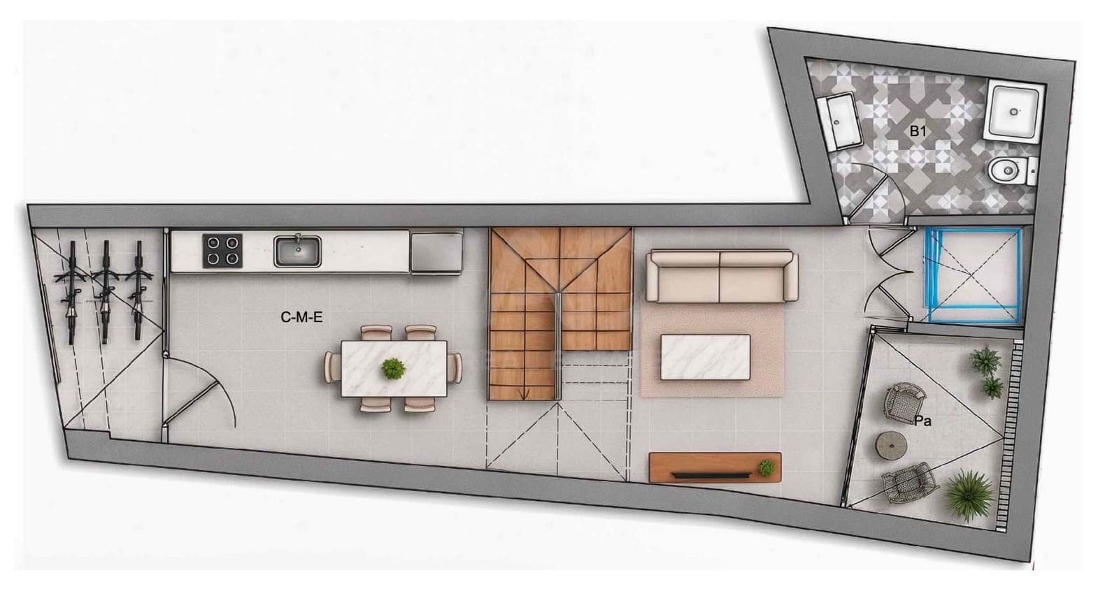 3 slaapkamer Villa te koop in Barcelona stad - € 532.000 (Ref: 9987754)