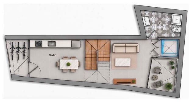 3 slaapkamer Villa te koop in Barcelona stad - € 532.000 (Ref: 9987754)