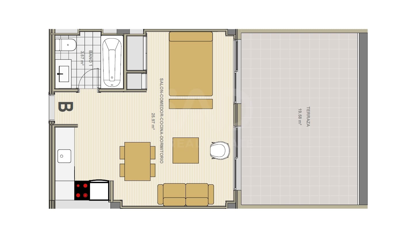 1 sypialnia Apartament na sprzedaż w Denia - 230 000 € (Ref: 9987773)