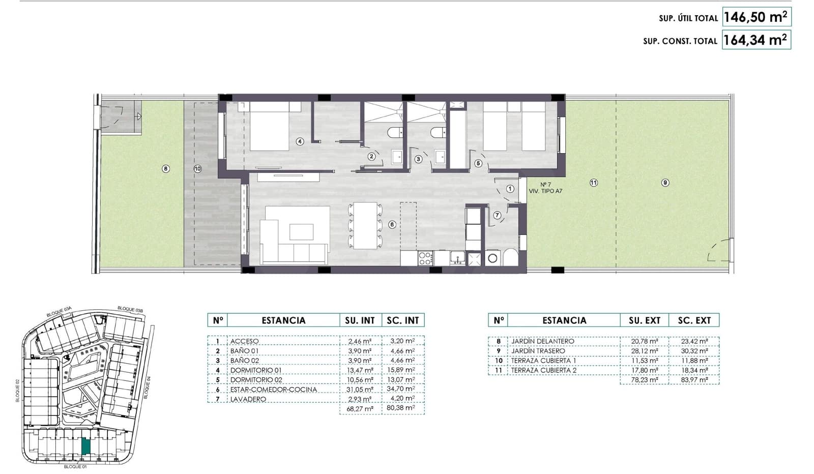2 soveværelse Lejlighed til salg i Monforte del Cid med garage - € 270.000 (Ref: 9987786)
