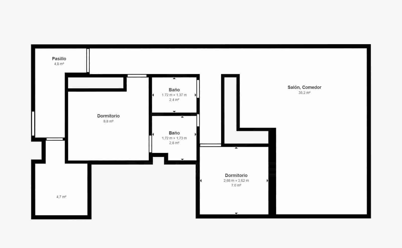 3 soverom Leilighet til leie i Madrid by - € 3 200 (Ref: 9987882)