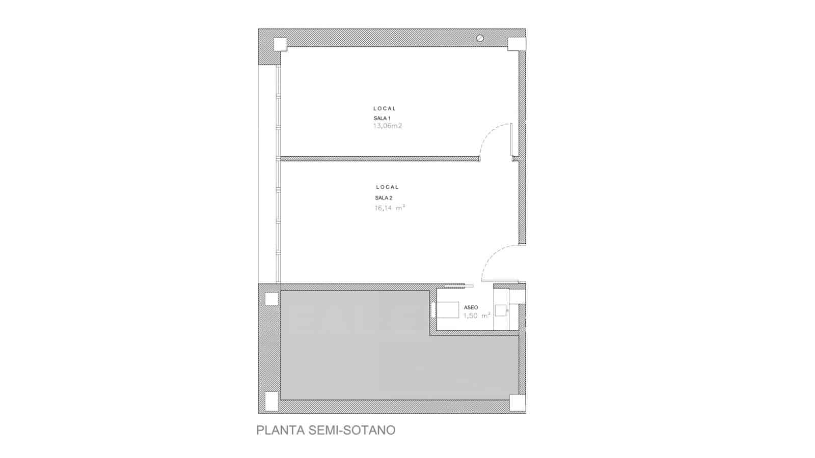 2 quarto Comercial para arrendar em Madrid cidade com piscina - 1 500 € (Ref: 9987886)