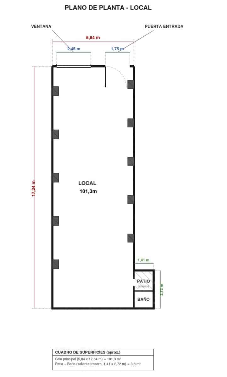 Kommersiell till salu i Alicante stad - 75 000 € (Ref: 9987888)