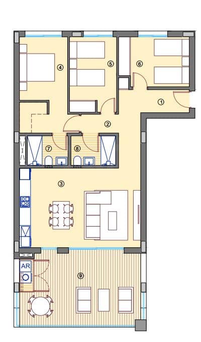 3 soveværelse Lejlighed til salg i Muchamiel / Mutxamel med swimmingpool garage - € 310.500 (Ref: 9987892)