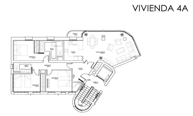 3 soverom Leilighet til salgs i Leon by med garasje - € 625 000 (Ref: 9987904)