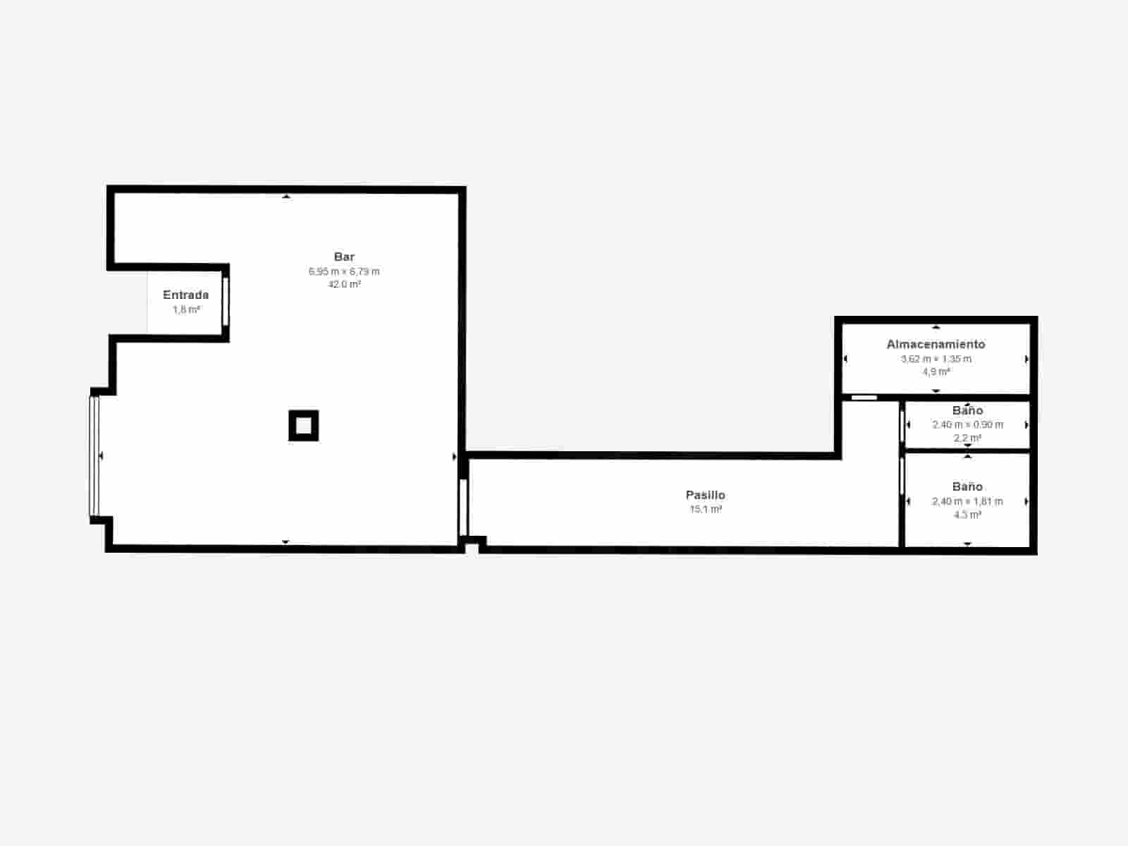 Local Commercial à vendre à Madrid ville - 890 000 € (Ref: 9987907)