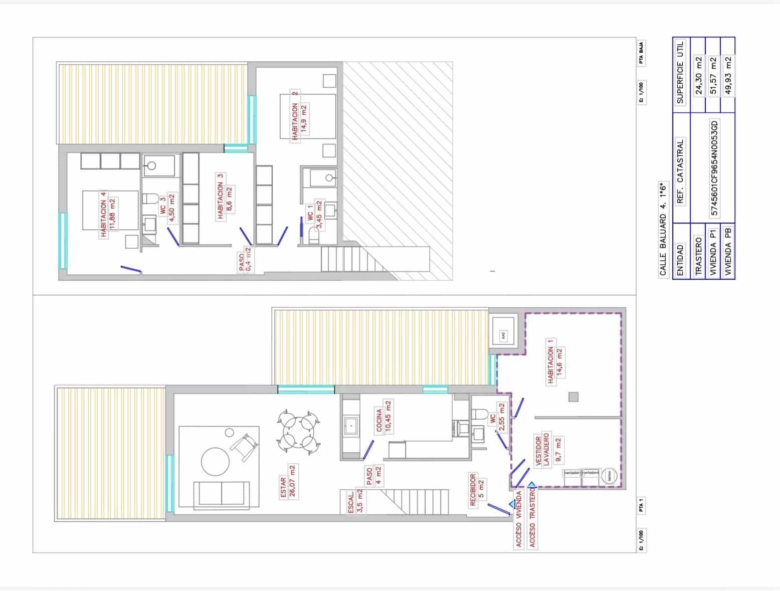 4 soverom Leilighet til salgs i Barcelona by med svømmebasseng garasje - € 580 000 (Ref: 9987927)