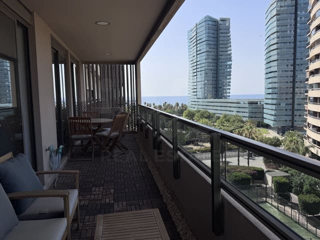 2 soverom Leilighet til leie i Diagonal Mar i El Front Marítim del Poblenou, Barcelona by med svømmebasseng garasje - € 3 155 (Ref: 9987931)