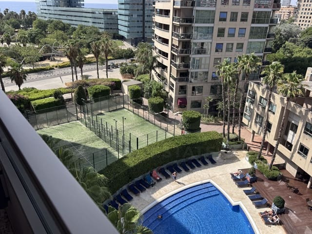 2 soverom Leilighet til leie i Diagonal Mar i El Front Marítim del Poblenou, Barcelona by med svømmebasseng garasje - € 3 155 (Ref: 9987931)