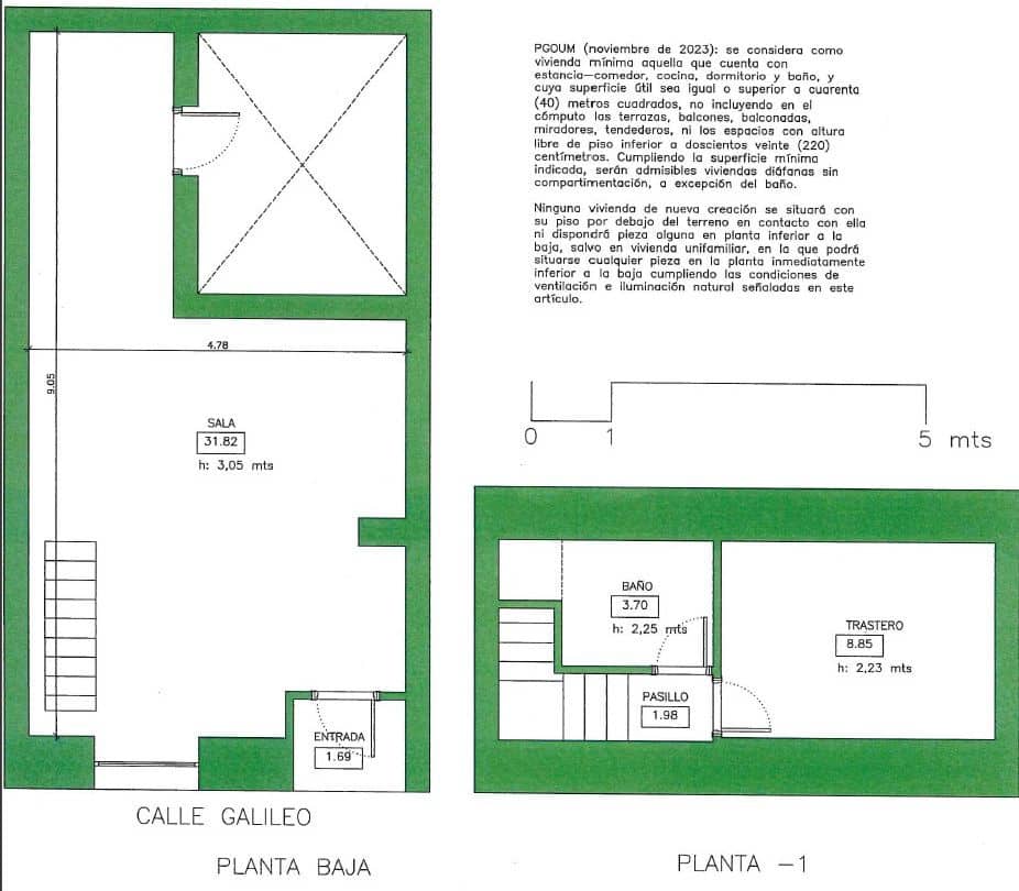 Local Commercial de 1 chambre à louer à Madrid ville - 850 € (Ref: 9987932)