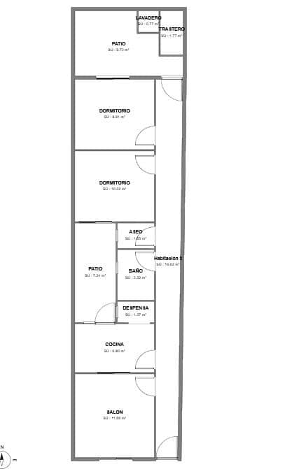 3 soveværelse Byhus til salg i Almeria by - € 210.000 (Ref: 9987954)