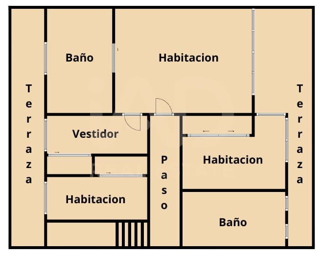 3 soveværelse Rækkehus til salg i Alicante by - € 580.000 (Ref: 9987960)