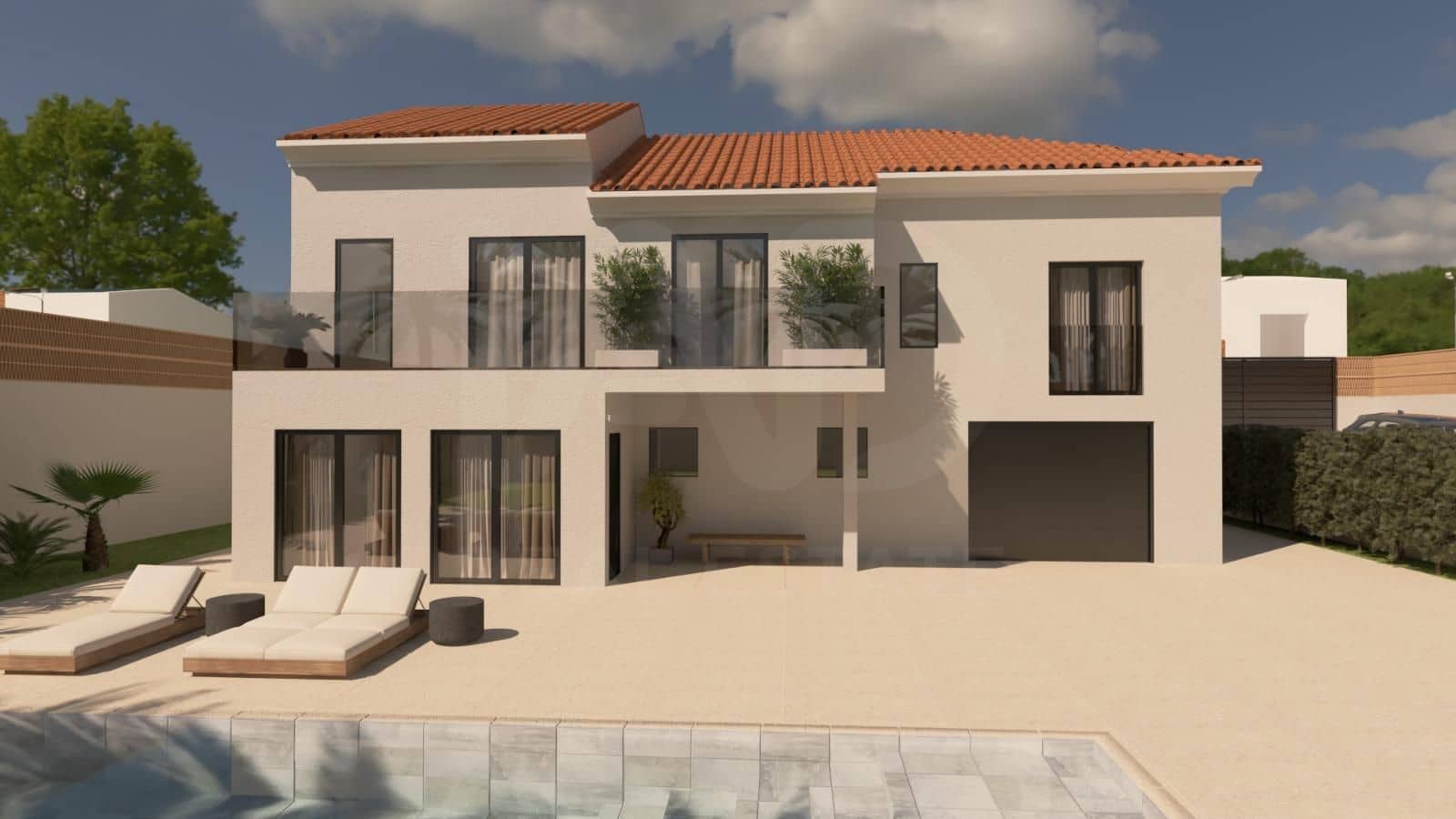 4 sypialnia Dom na sprzedaż w Busot z basenem garażem - 316 000 € (Ref: 9987965)