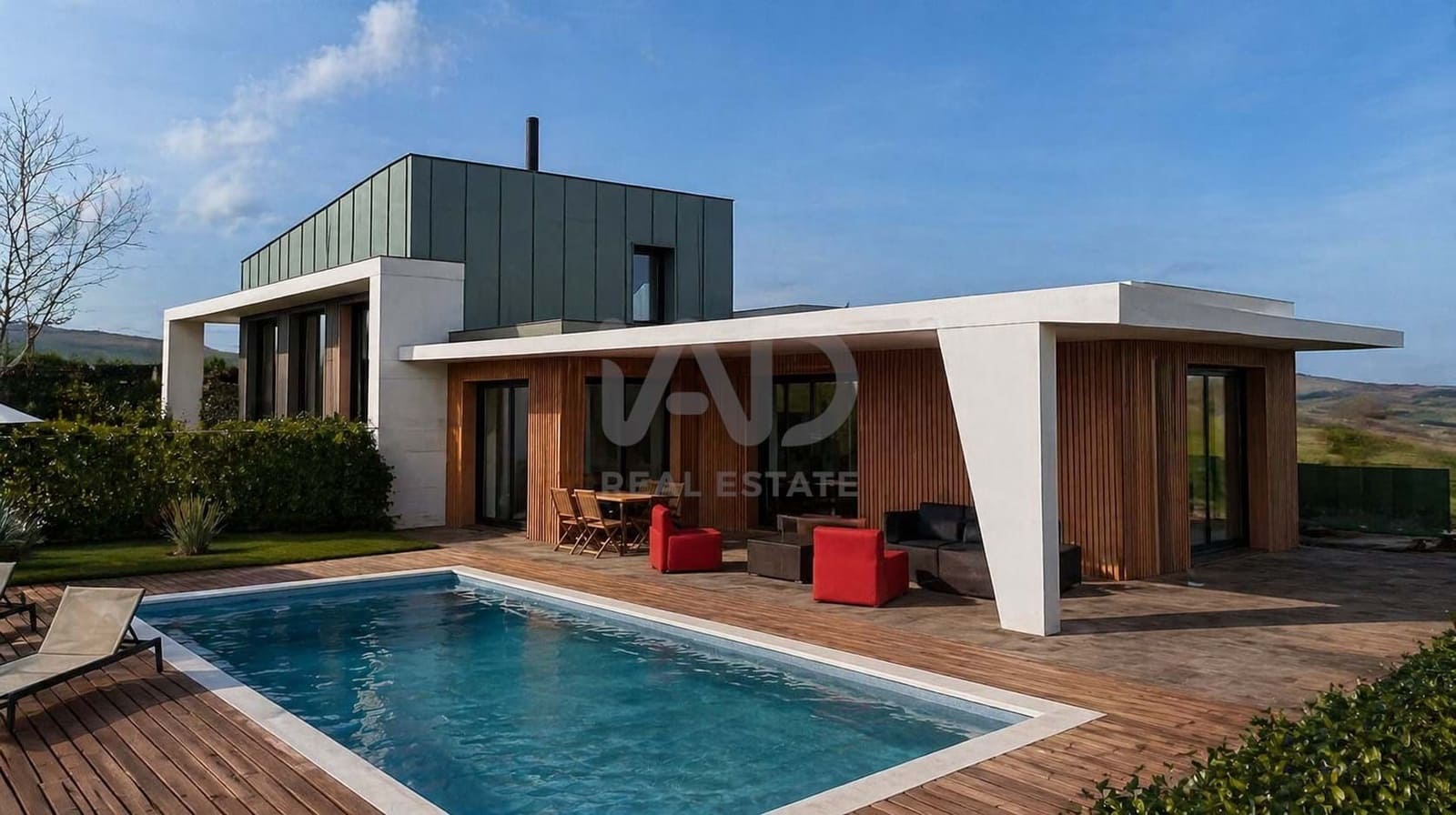 3 soveværelse Byhus til salg i Hinojedo med swimmingpool garage - € 975.000 (Ref: 9987984)