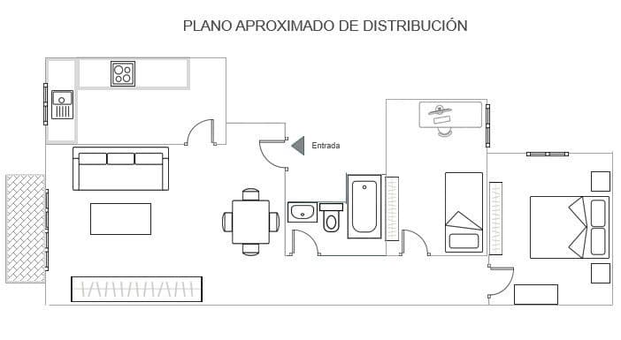 2 Zimmer Apartment zu verkaufen in Huelva Stadt - 157.000 € (Ref: 9987985)