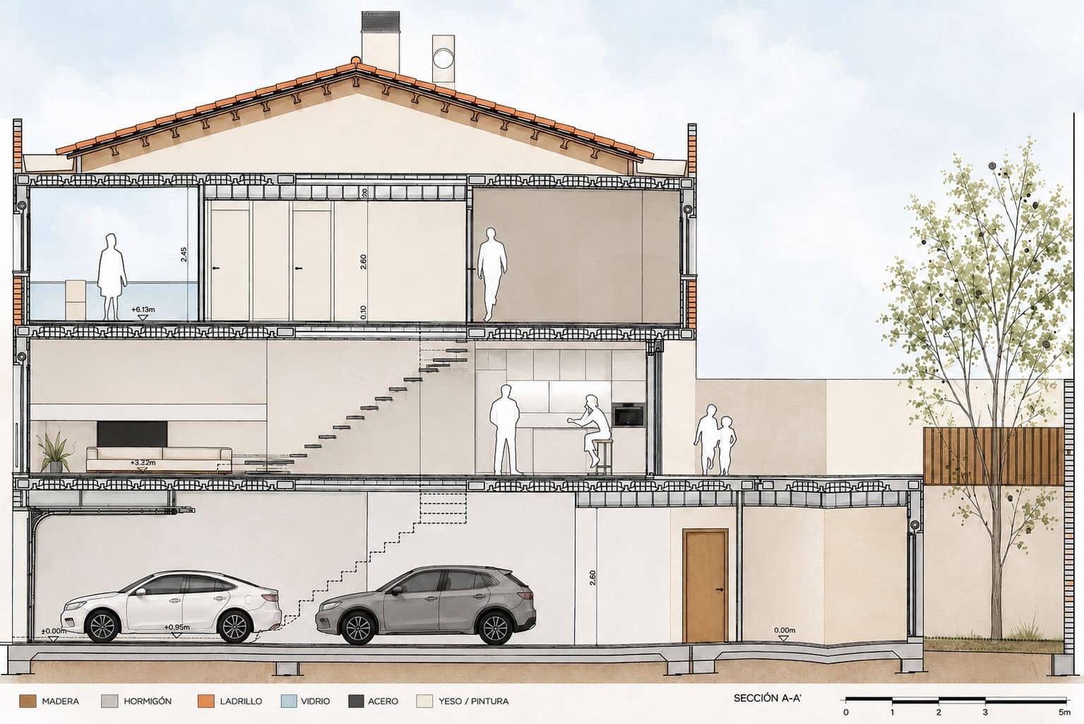 4 quarto Moradia em Banda para venda em Barcelona cidade com piscina garagem - 750 000 € (Ref: 9987993)