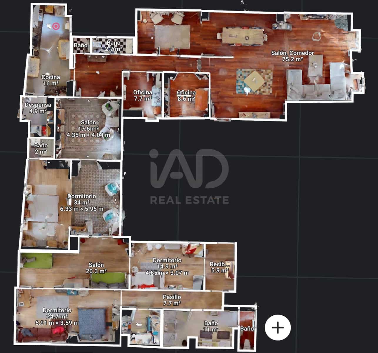 5 makuuhuone Kattohuoneisto myytävänä paikassa Alicante kaupunki - 1 125 000 € (Ref: 9988054)