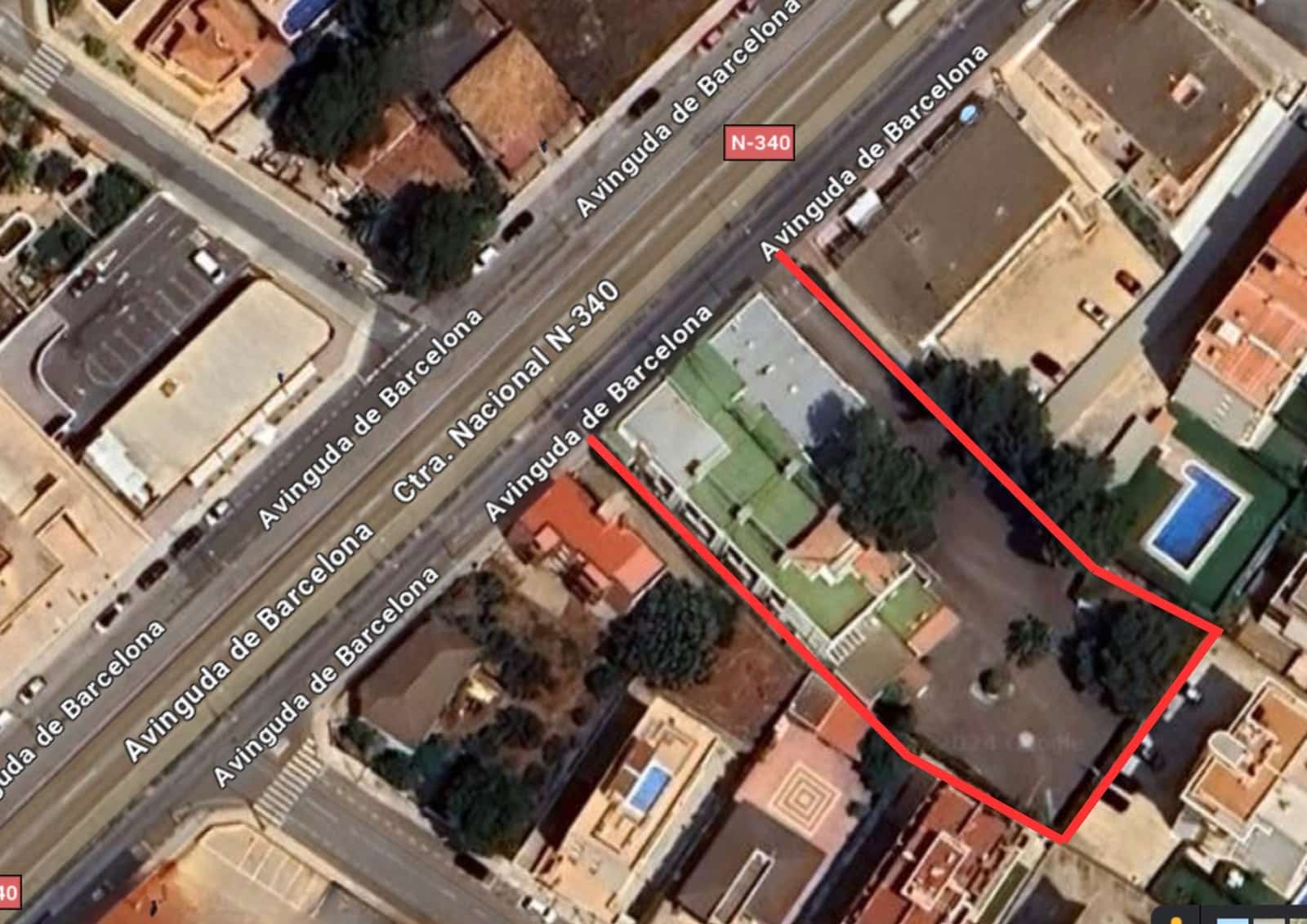 Byggetomt til salgs i Tarragona by - € 4 400 000 (Ref: 9988066)